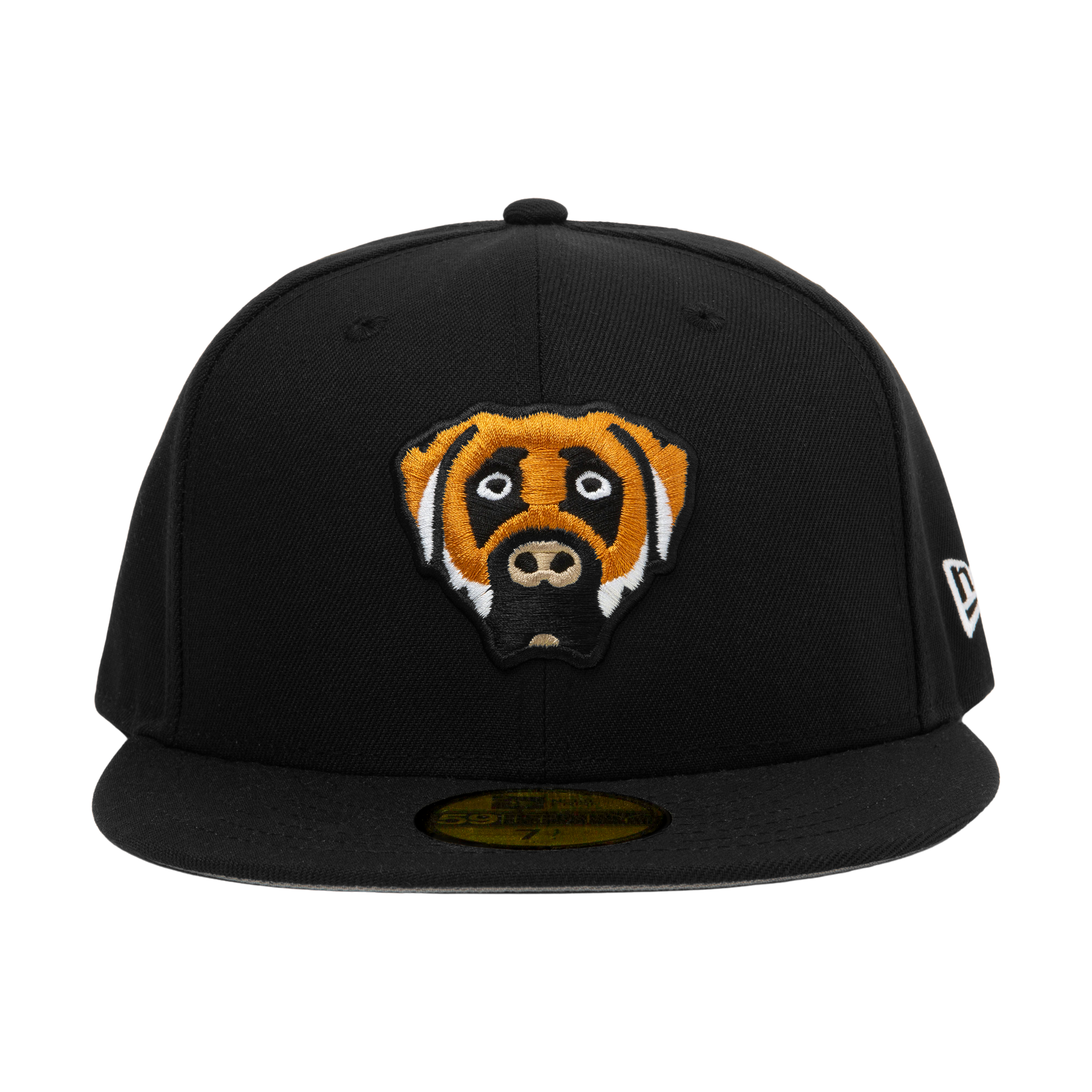 DOG LOGO NEW ERA CAP (BLACK)