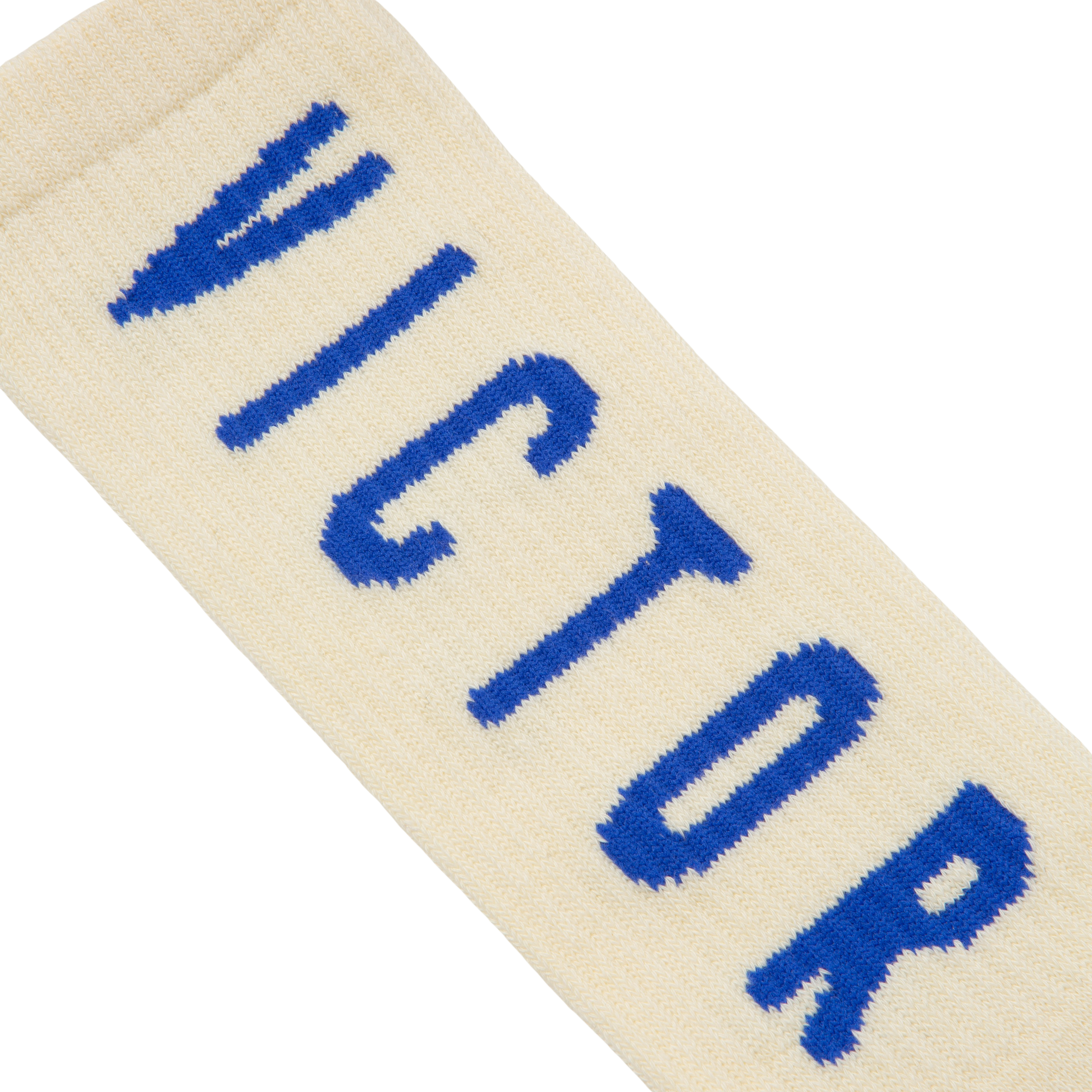 LOGO SOCKS (WHITE/BLUE)