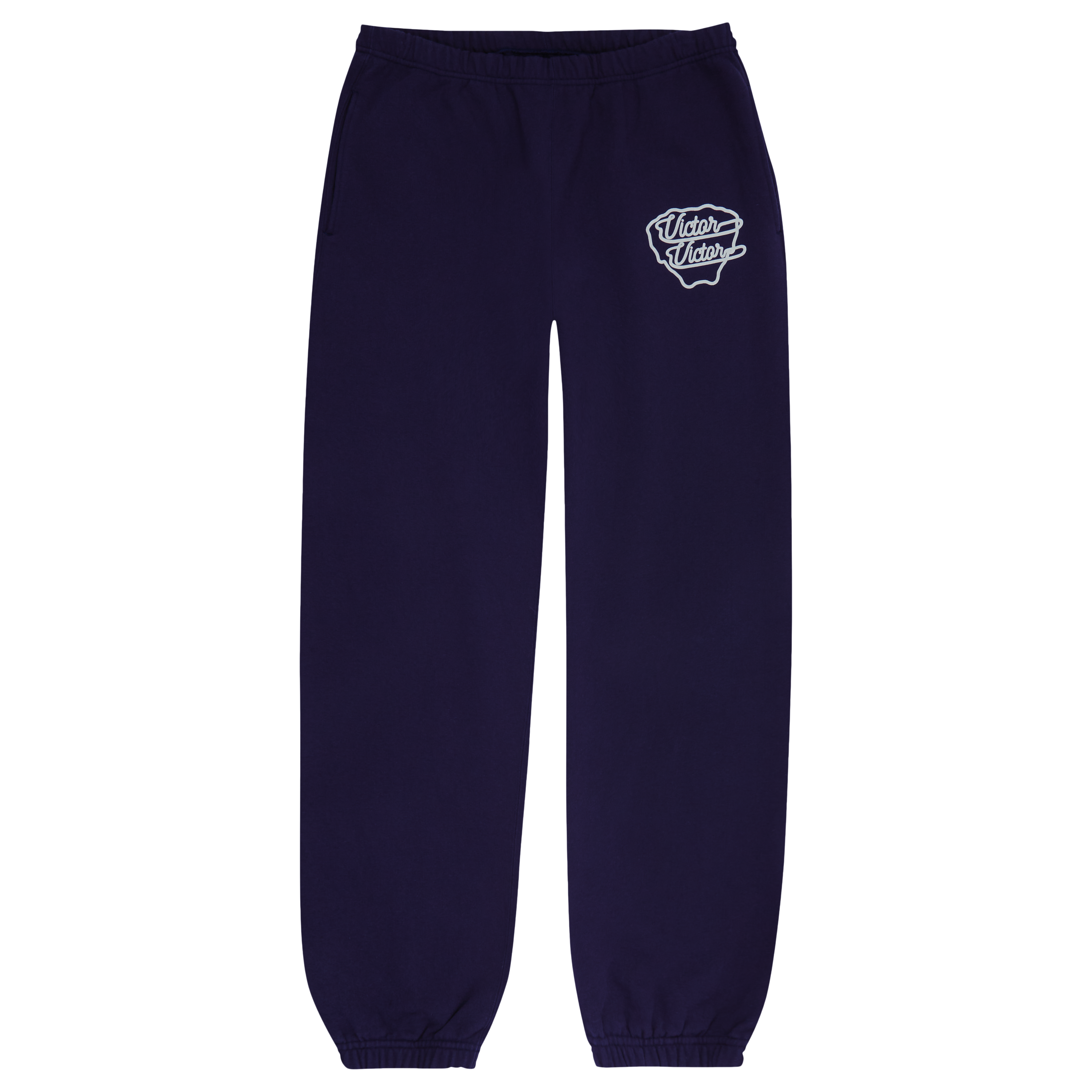 REFLECTIVE LOGO SWEATPANT (NAVY)