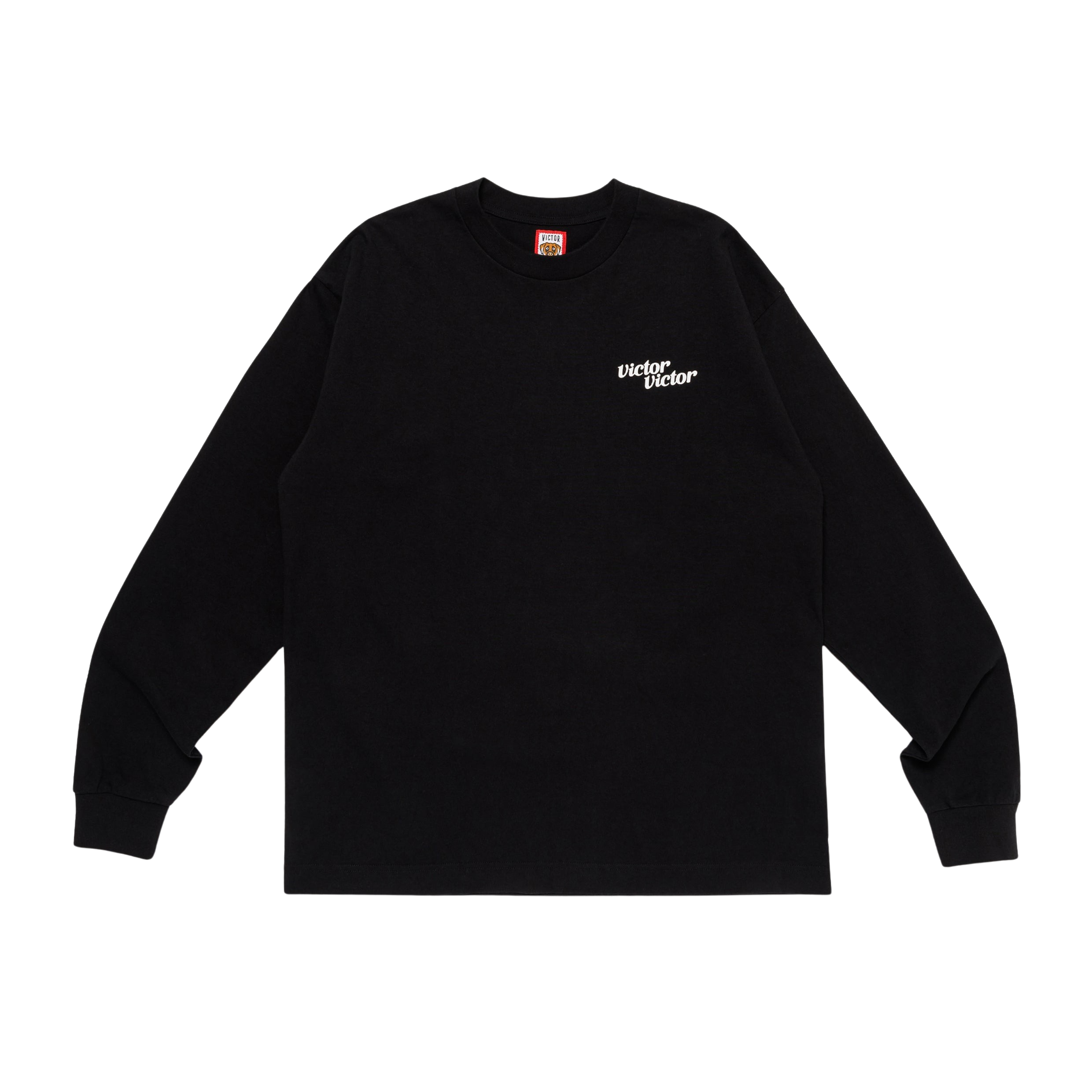 VICTOR VICTOR LONGSLEEVE T-SHIRT (BLACK)