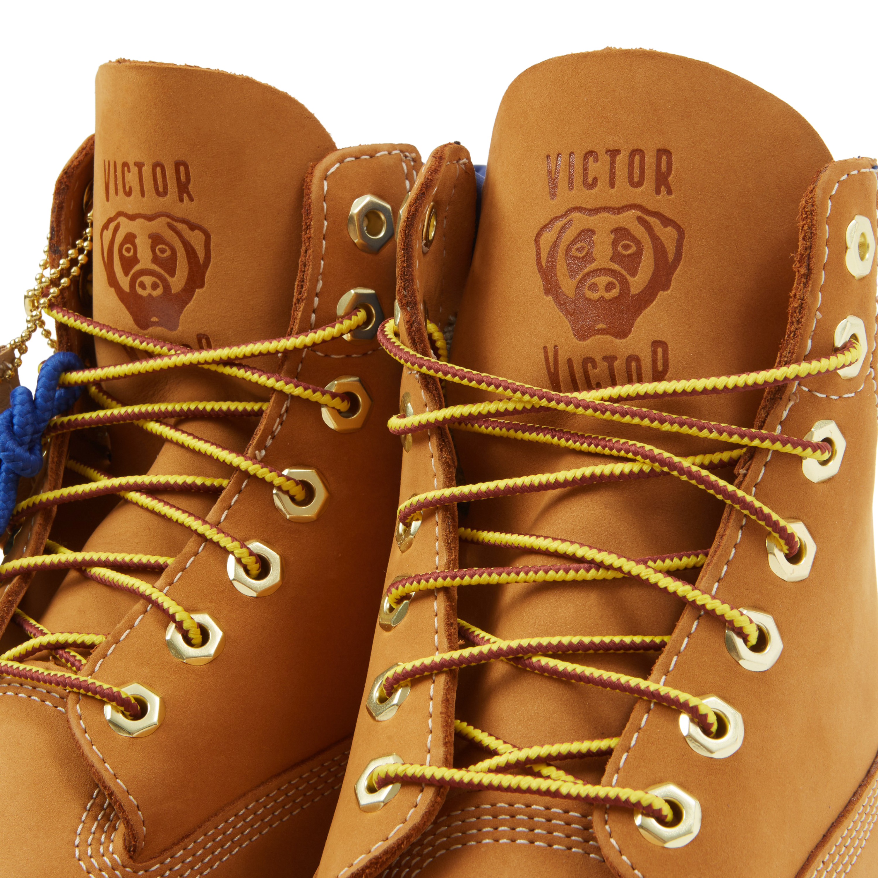 VICTOR VICTOR X TIMBERLAND 6" BOOT (WHEAT/NAVY)