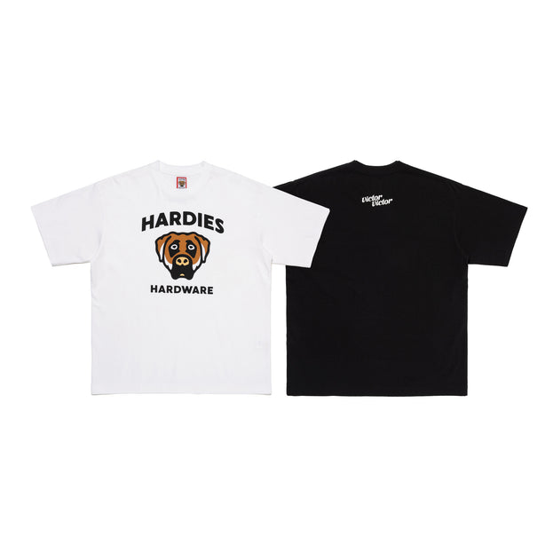 VICTOR VICTOR x HARDIES HARDWARE - LOGO TEE – VICTOR VICTOR WORLDWIDE