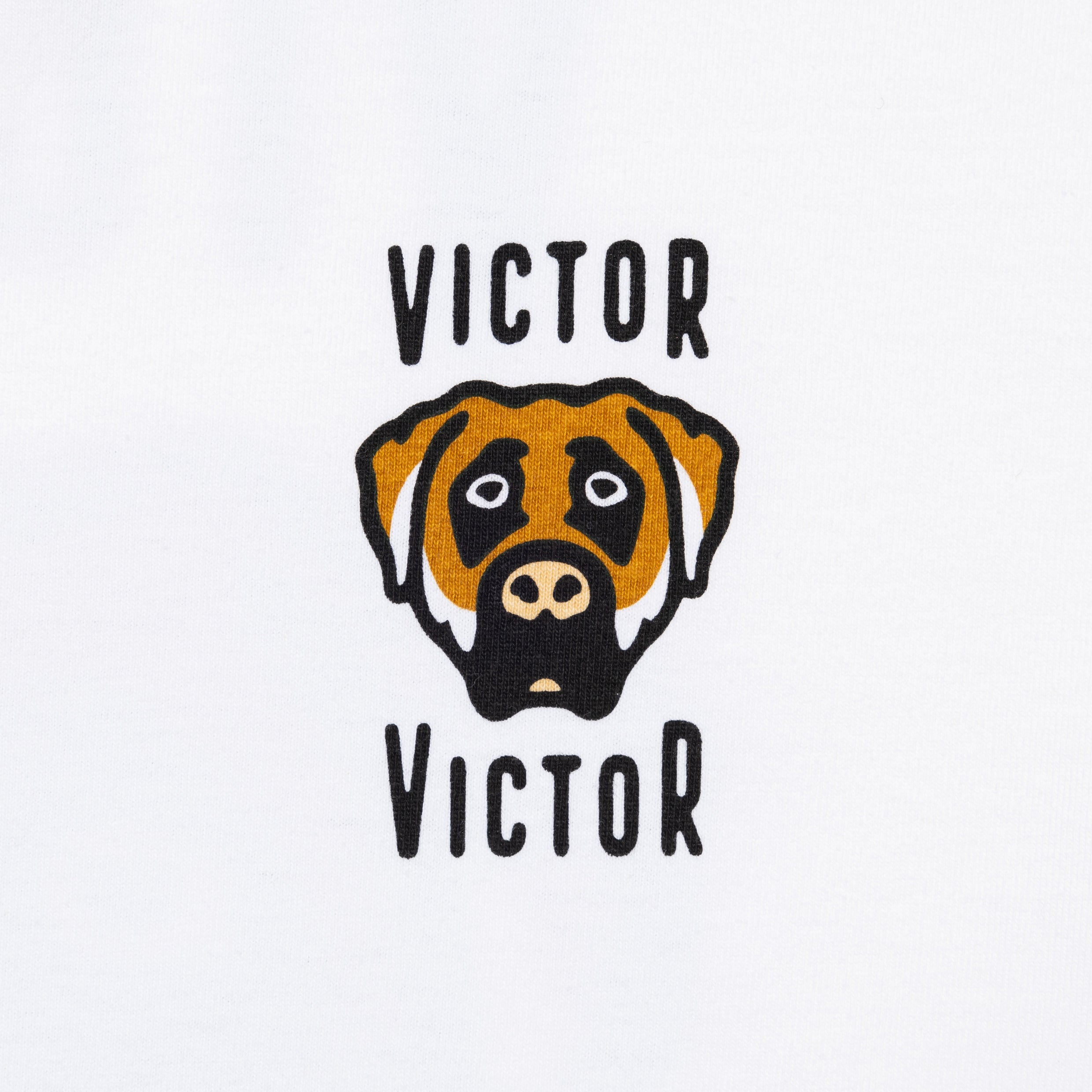 DOG LOGO T-SHIRT (WHITE)
