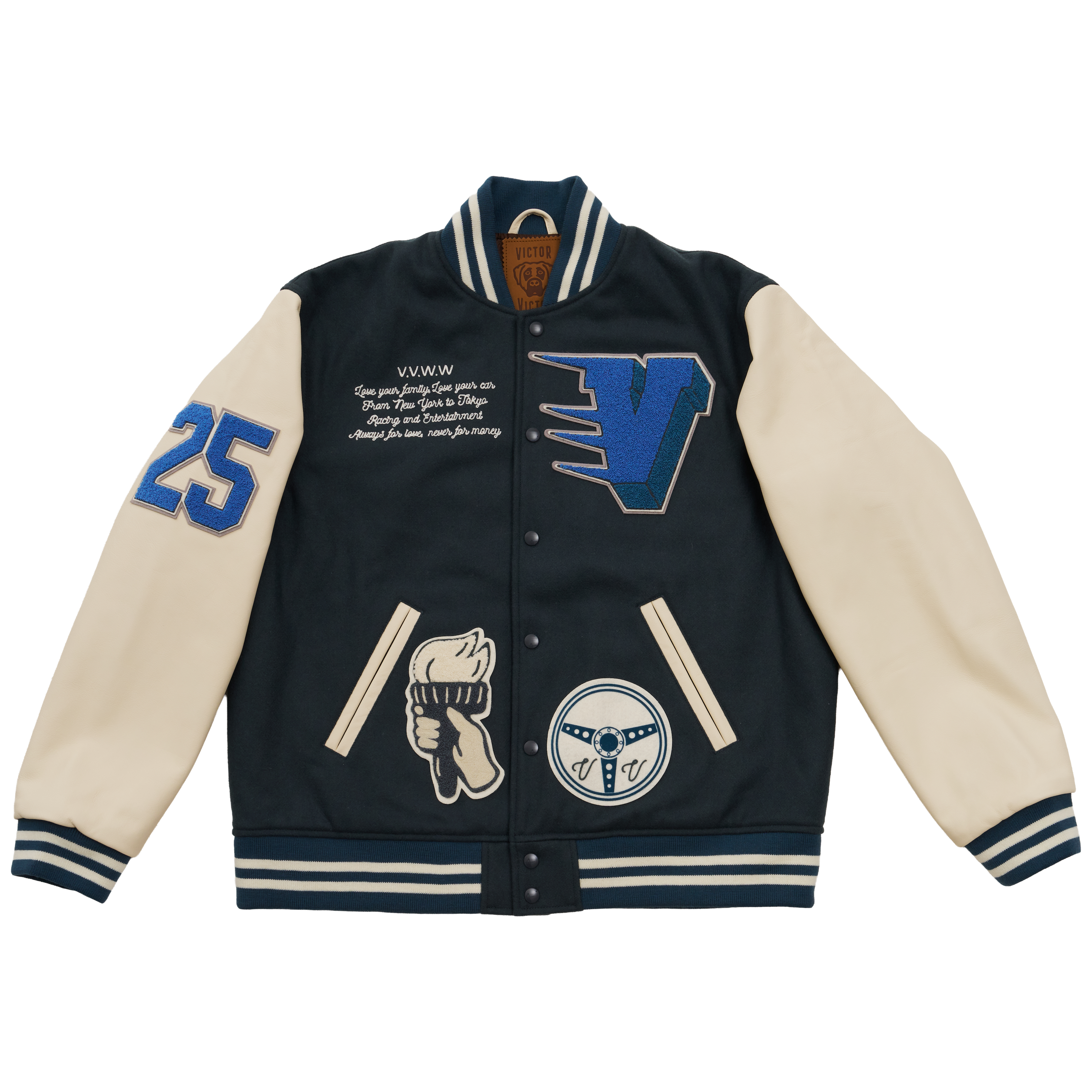 VARSITY JACKET (BLUE)